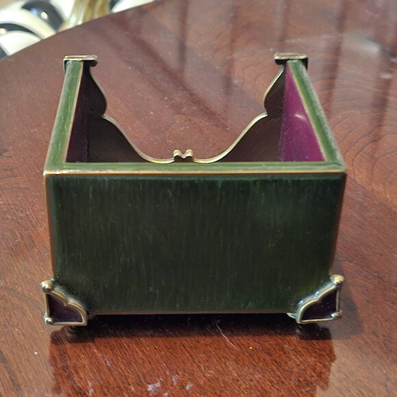 RARE JAY STRONGWATER ARABESQUE DARJEELING POST IT HOLDER DESK OFFICE CRYSTAL - Picture 4 of 6